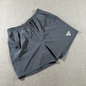 Columbia PFG Fishing Shorts Swim‎ Trunks Men Blue Mesh Lined 6" Size Medium